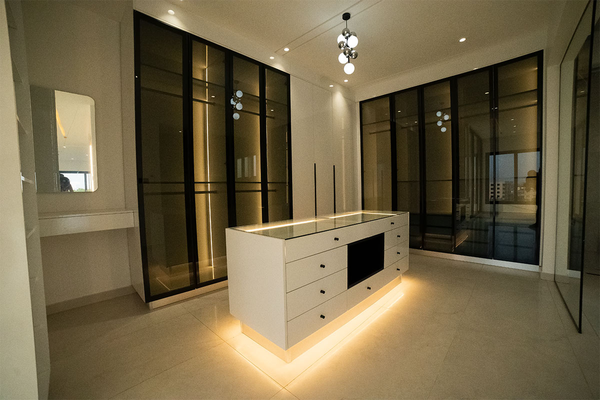 GGL residence — dressing room